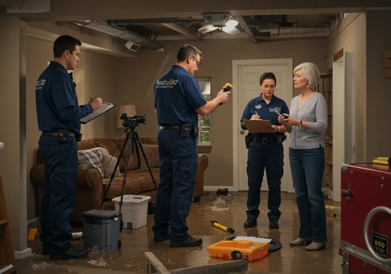 Water Damage Assessment and Insurance Documentation process in Fairway, KS